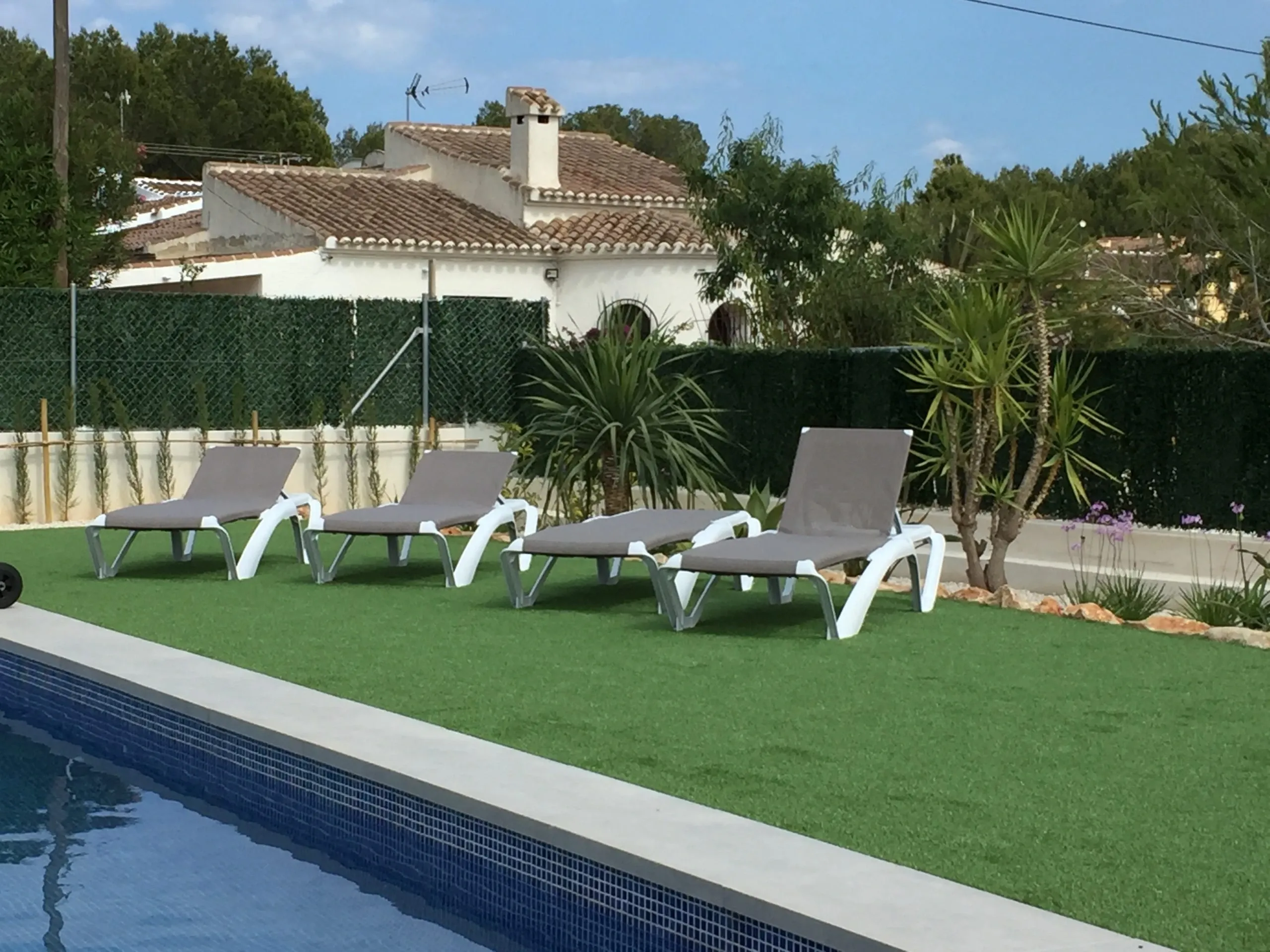 Villa Olivo front entrance